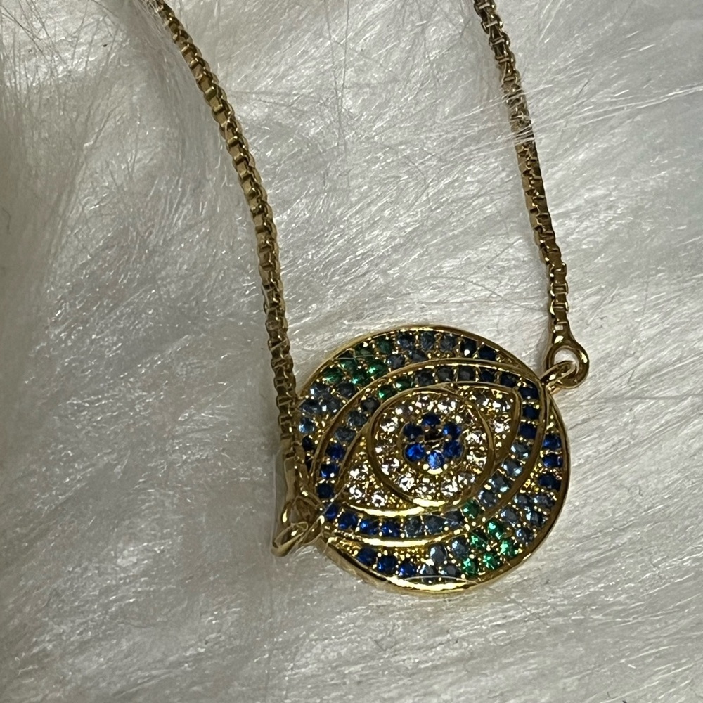 Evil Eye Slide Bracelet